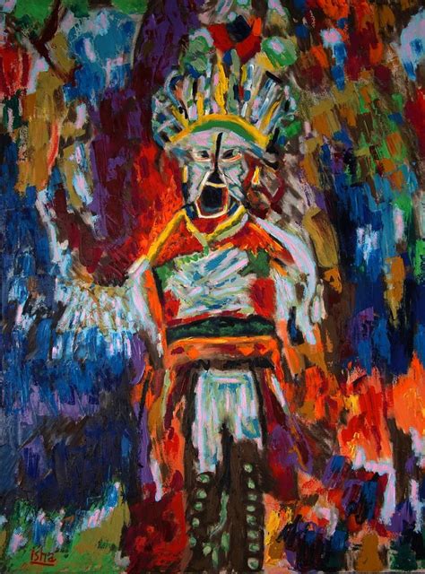 Inca Shaman Painting by Gerhardt Isringhaus | Saatchi Art