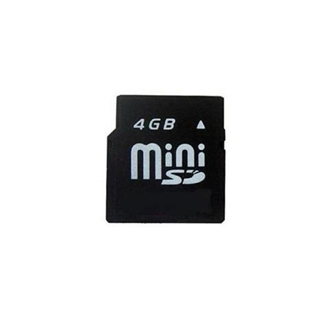 Mini Secure Digital Memory Card Capacity 4GB Mini SD Card 4GB