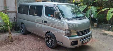 Nissan Caravan E25 Used 2002 Diesel Rs. 5300000 Sri Lanka