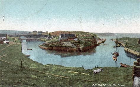 Old Seaton Sluice | Postcard of Seaton Sluice Harbour. See b… | Flickr