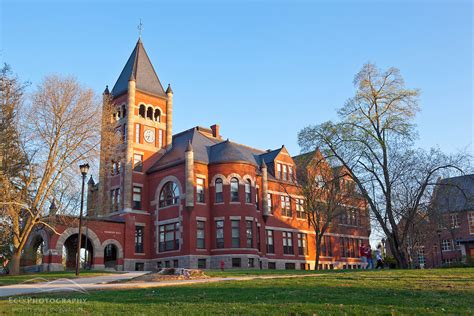 On campus at the University of New Hampshire in Durham ...