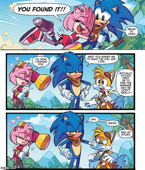 Sonic actually being nice and trying to impress Amy? Sonic Boom had it all : r/SonicTheHedgehog