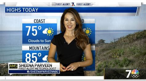 Sheena Parveen’s Morning Forecast for Thursday, July 15, 2021 – NBC 7 ...