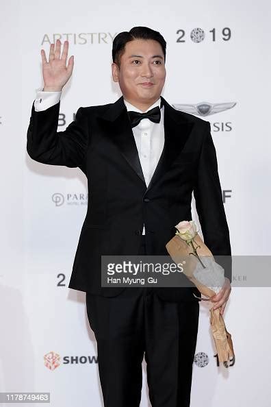 South Korean actor Park Myung-Hoon arrives at the opening ceremony of ...