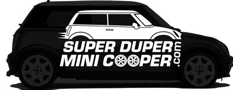 Mini Cooper - SuperDuperMiniCooper - Bumper Sticker - Cooper