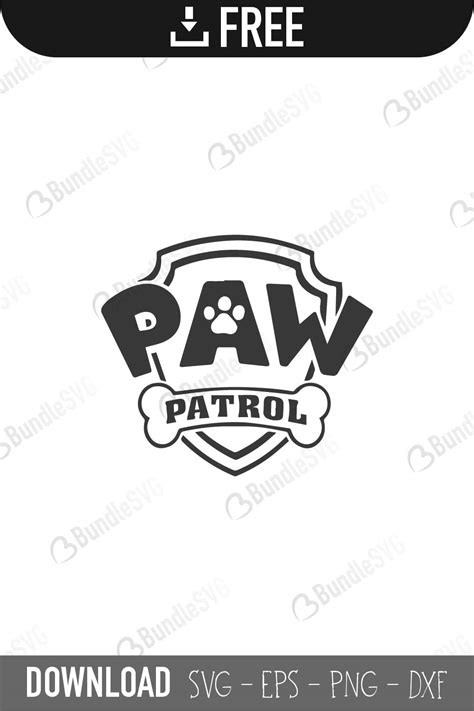 Paw Patrol SVG Cut Files Free Download | BundleSVG.com