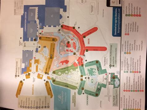 Gaylord Opryland Hotel Map - California southern Map