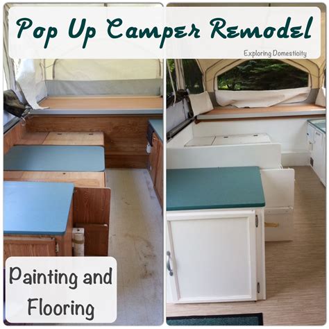 Pop up camper remodel progress to date and a new season