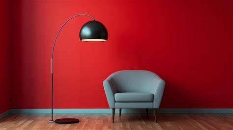 Premium AI Image | Modern Floor Lamp For Stylish Wall Decor In London