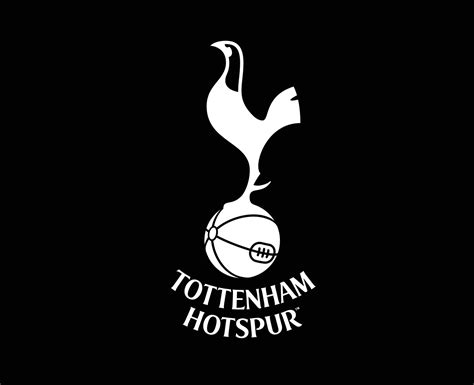 Tottenham Hotspur Club Logo White Symbol Premier League Football ...