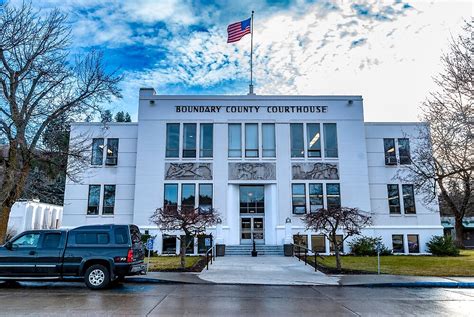 "The Boundary County Idaho Courthouse" by Bryan Spellman | Redbubble