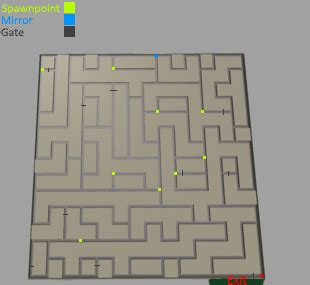 The Maze Roblox Map Layout