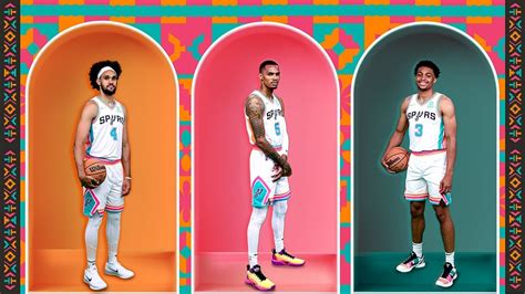 SPURS UNVEIL NEXT GENERATION OF FIESTA®-THEMED CITY EDITION UNIFORMS FOR THE 2021-22 SEASON ...