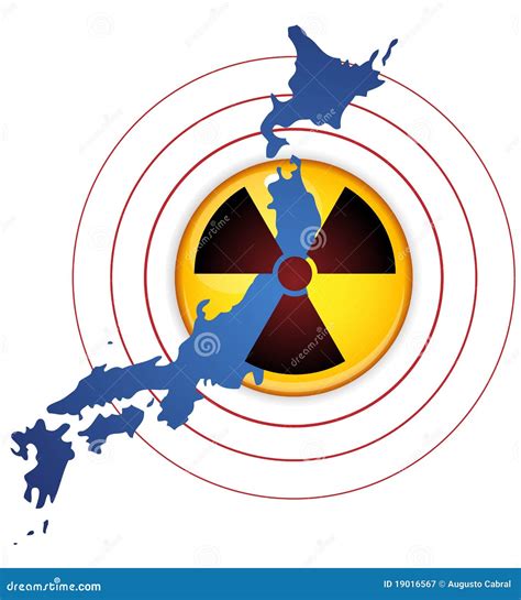 Japan Earthquake, Tsunami and Nuclear Disaster Stock Vector - Illustration of flag, nuclear ...