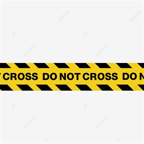 Warning Signs Clipart Hd PNG, Warning Sign No Crossing, Police Line ...