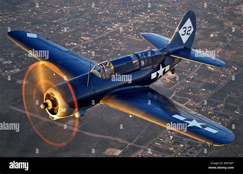 Curtiss SB2C Helldiver Aircraft Stock Photo - Alamy