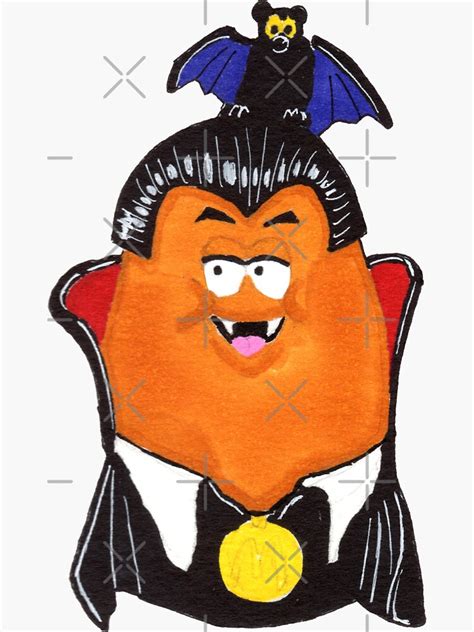 "'90s McDonald's Chicken McNugget Dracula Halloween Happy Meal Toy ...