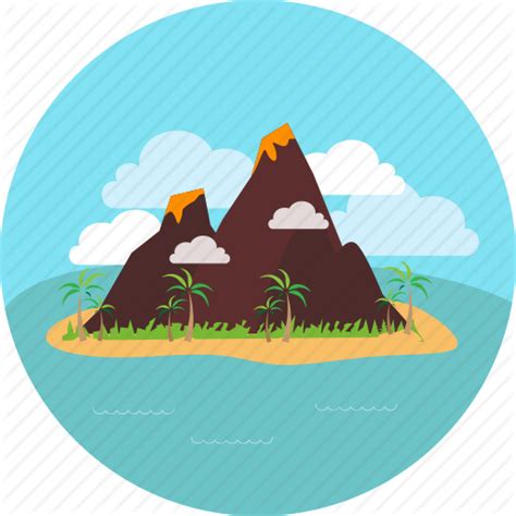 Island Icon Png #380601 - Free Icons Library