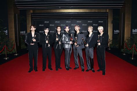 BTS Achieves "All-Kill" 4-Award Sweep at the Billboard Music Awards ...