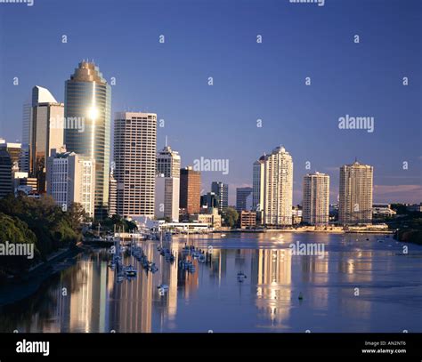 City Skyline, Brisbane, Queensland, Australia Stock Photo - Alamy