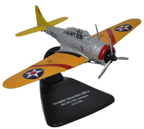 Oxford Diecast 1/72 Douglas Dauntless Black 2B2 USS Lexington AC075