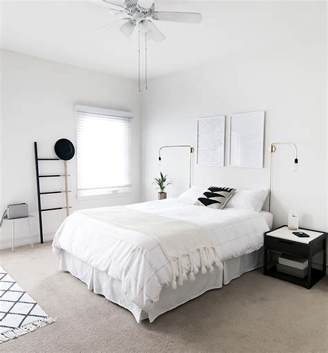 How to Achieve a Minimal Scandinavian Bedroom - Homey Oh My