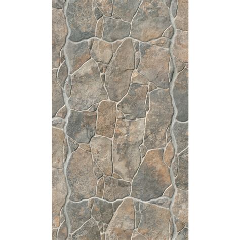 Tigris Rocks Ceramic Floor Tile - 13 x 20 in. - The Tile Shop