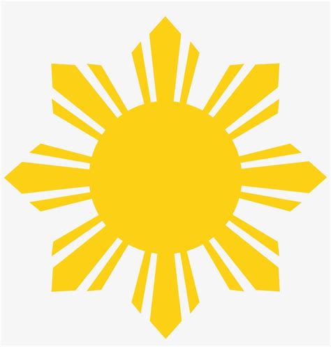 Flag Of The Philippines - Philippine Sun PNG Image | Transparent PNG Free Download on SeekPNG