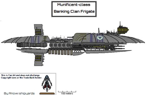 Munificent-class Banking Clan Frigate by AnowiShipyards on DeviantArt