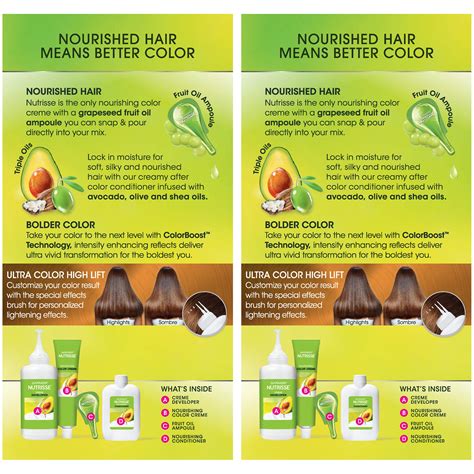 Buy Garnier Hair Color sse Ultra Color Nourishing Creme, HL1 Bright ...