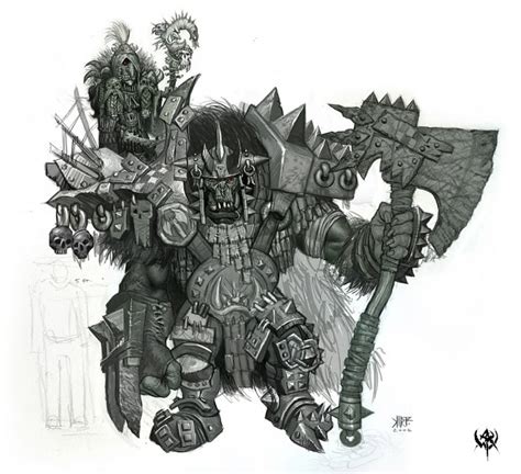 gork and mork picture image - Orc clan and Orks fantasy and monsters ...