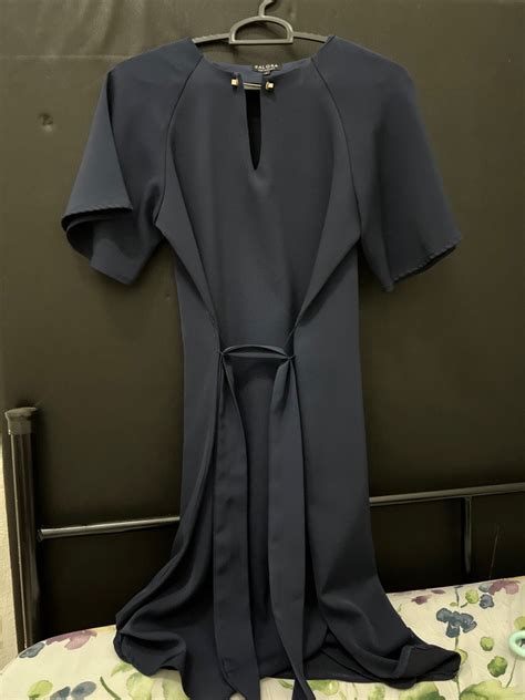 Navy Blue Dress, Women's Fashion, Dresses & Sets, Dresses on Carousell