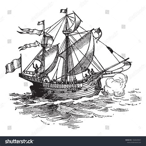 12 Magellan Ship Stock Vectors, Images & Vector Art | Shutterstock