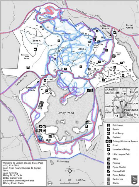 Lincoln Woods Mountain Bike Trail in Lincoln, Rhode Island - Directions, Maps, Photos, and Reviews