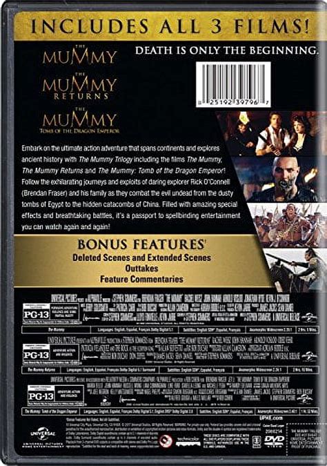 The Mummy Trilogy (DVD) - Walmart.com