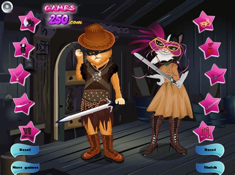 Puss in Boots Dressup - Play Online on Flash Museum 🕹️