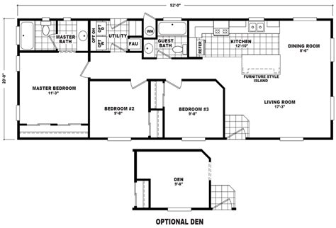 1998 Double Wide Mobile Home Floor Plans | Viewfloor.co