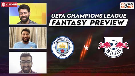 MCI vs LEP Fantasy Prediction: Champions League | Manchester City vs RB ...