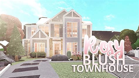 Aesthetic Blush House Bloxburg at Pamela Kim blog