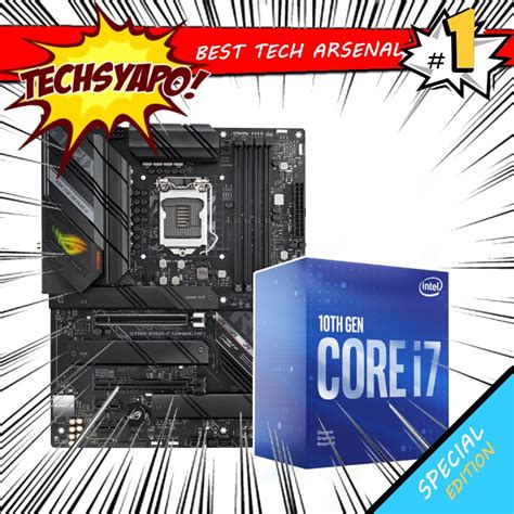 INTEL I7 10700F WITH MOTHERBOARD BUNDLES | Shopee Philippines