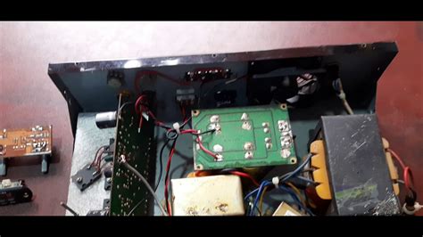 Amplifier repair and update complete part. - YouTube