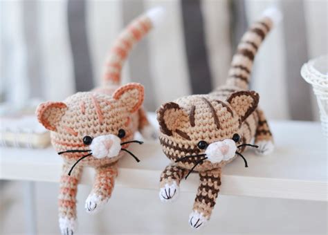 Crochet Pattern Tabby Cat Amigurumi – Firefly Crochet