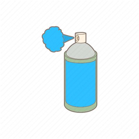 Aerosol, bottle, can, cartoon, container, paint, spray icon - Download on Iconfinder