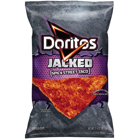 Doritos Jacked Spicy Street Taco Tortilla Chips 3.125 oz. Bag - Walmart ...