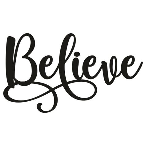 Buy Believe Svg Png online in USA