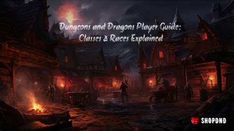 Dungeons and Dragons Player Guide: Classes & Races Explained