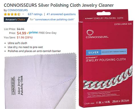 THE BEST SELLING SILVER JEWELRY POLISHING CLOTH – Jewelry Secrets