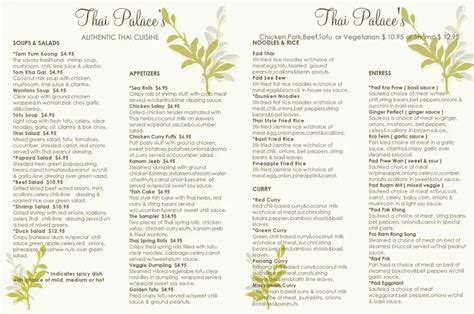 Thai Palace Menu, Menu for Thai Palace, Teaneck, Teaneck - Urbanspoon/Zomato