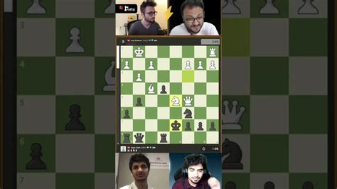 GothamChess vs Sagar Shah | ft. Samay Raina & Vidit Gujrathi #shorts - Chess Chest