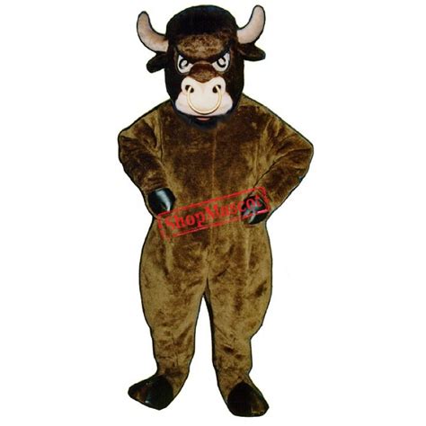 Cartoon Bull Mascot Costume